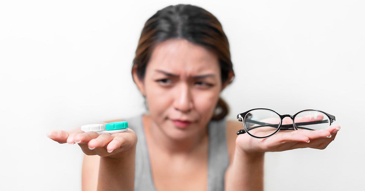 Opciones de corrección visual: lentes y lentes de contacto